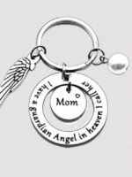 Wholesale MOM DAD Lettering Keychain