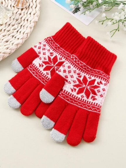 Maple Knit Thermal Gloves