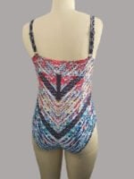 Wholesale Mixed color print one-piece swimsuit