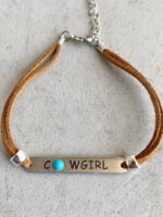 Personalized Letter Geometric Bracelet