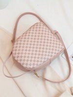 Plaid Bow Cute Mini Backpack