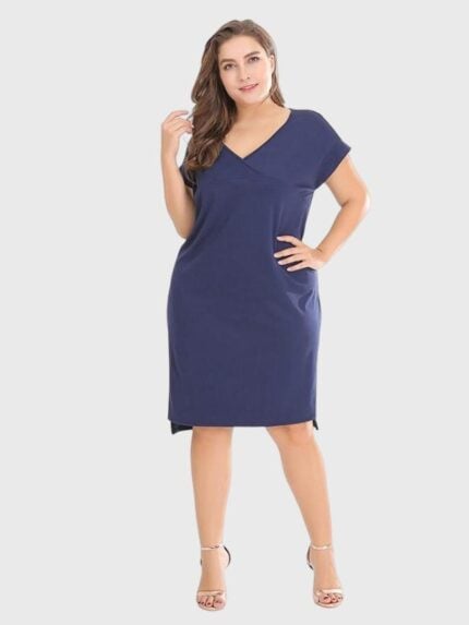 Plus Casual Loose Slim Dress