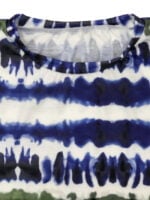 Wholesale Plus Tie-Dye Print Tie Two-Piece Set