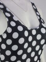 Wholesale Polka Dot Backless One Piece Swimsuit