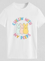 Wholesale Rabbit pattern letter print T-shirt