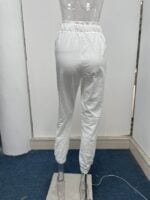 Wholesale Ruffled Elastic Waist High Waist Lounge Pants