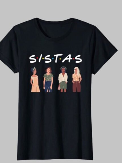 SISTAS Print Short Sleeve T-Shirt