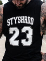 STYSHRDD 23 print sleeveless tank top