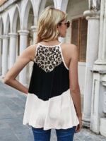 Wholesale Sexy Leopard Print Suspenders Vest