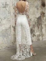 Sexy Sheer Long Sleeve Lace Jumpsuit