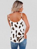 Wholesale Sexy V-Neck Leopard Print Tank Top