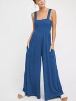 Sexy sleeveless tube top jumpsuit