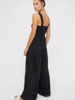 Sexy sleeveless tube top jumpsuit