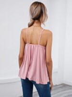 Simple V-neck sleeveless vest