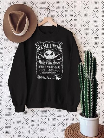 Skeleton Print Drop Shoulder Thin Sweatshirt