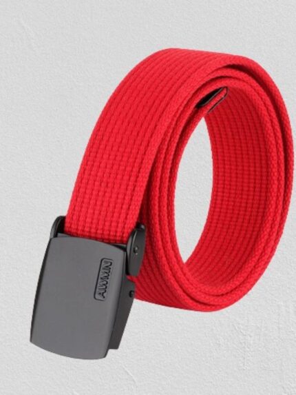 Wholesale Solid Color Casual Braided Men Belt