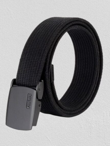 Wholesale Solid Color Casual Braided Men Belt