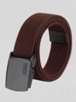 Wholesale Solid Color Casual Braided Men Belt