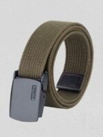 Wholesale Solid Color Casual Braided Men Belt