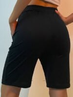 Wholesale Solid Color Pocket Sports Cropped Pants