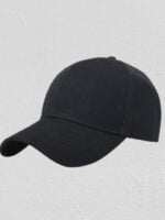 Solid color classic golf hat