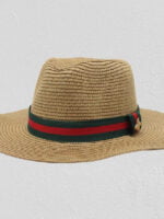 Straw small fresh beach hat