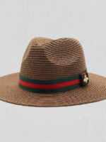 Straw small fresh beach hat