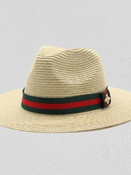 Straw small fresh beach hat