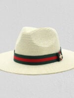 Straw small fresh beach hat