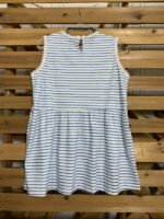 Striped print sleeveless tank top