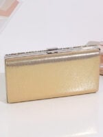 Temperament flash diamond square clutch