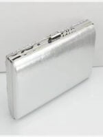 Temperament flash diamond square clutch