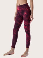 Wholesale Tie Dye High Waist Sports Yoga Pants