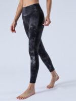 Wholesale Tie Dye High Waist Sports Yoga Pants