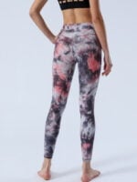 Wholesale Tie Dye High Waist Sports Yoga Pants