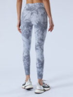 Wholesale Tie Dye High Waist Sports Yoga Pants