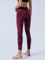 Wholesale Tie Dye High Waist Sports Yoga Pants