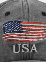 Wholesale USA flag embroidered baseball cap