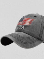 Wholesale USA flag embroidered baseball cap