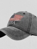 Wholesale USA flag embroidered baseball cap