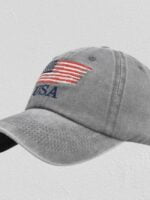 Wholesale USA flag embroidered baseball cap