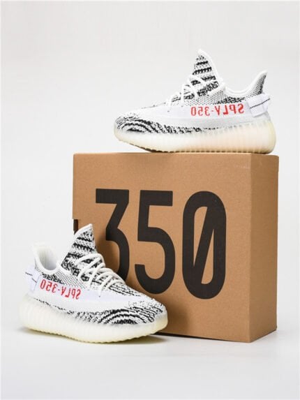 UYEEZY Zebra Print Lace-up Sport shoes