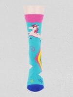 Unicorn Rainbow Printing Socks