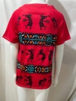 Wholesale V-Neck Geometric Print Short Sleeve T-Shirt