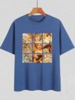 Vintage Oil Painting Print T-Shirt