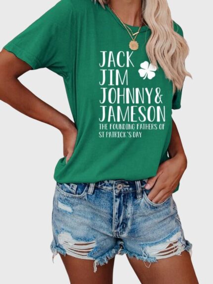 Wholesale JACK JIM Print Short Sleeved T-Shirt