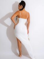 Wholesale Sexy Hot Diamond Irregular Dress