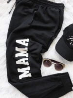 MAMA print drawstring Sweatpants