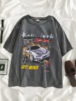 Wholesale Car Graphic Chic T-Shirt