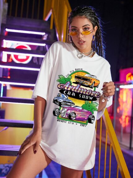 Wholesale Car Show Graphic T-shirt